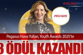 Pegasus Hava Yolları, Youth Awards 2025’te 3 Ödül Kazandı
