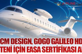 QCM Design, Gogo Galileo HDX Anteni İçin EASA Sertifikası Aldı
