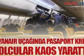 Ryanair Uçağında Pasaport Krizi: Yolcular Kaos Yarattı