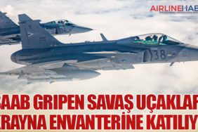 Saab Gripen Savaş Uçakları Ukrayna Envanterine Katılıyor
