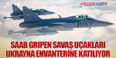 Saab Gripen Savaş Uçakları Ukrayna Envanterine Katılıyor