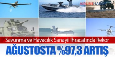 Savunma ve Havacılık Sanayii İhracatında Rekor: Ağustosta %97,3 Artış 5 Haberler SoloTürk Savunma ve Havacılık Sanayii İhracatında Rekor: Ağustosta %97,3 Artış