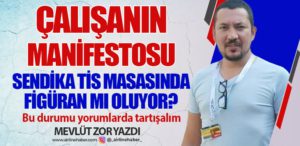 Sendika TİS Masasında Figüran mı Oluyor?