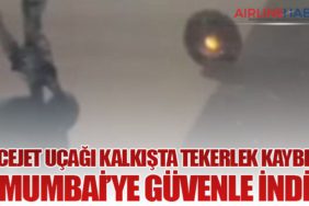 SpiceJet Uçağı Kalkışta Tekerlek Kaybetti, Mumbai’ye Güvenle İndi