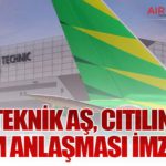 THY Teknik AŞ, Citilink ile Bakım Anlaşması İmzaladı