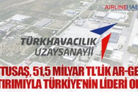 TUSAŞ, 51,5 Milyar TL’lik Ar-Ge Yatırımıyla Türkiye’nin Lideri Oldu