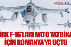 Türk F-16’ları NATO Tatbikatı İçin Romanya’ya Uçtu