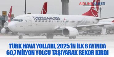 Türk Hava Yolları, 2025’in İlk 8 Ayında 60,7 Milyon Yolcu Taşıyarak Rekor Kırdı 5 Haberler Pilot Türk Hava Yolları, 2025’in İlk 8 Ayında 60,7 Milyon Yolcu Taşıyarak Rekor Kırdı