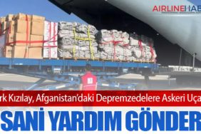 Türk-Kızılay,-Afganistan’daki-Depremzedelere-Askeri-Uçakla-İnsani-Yardım-Gönderdi