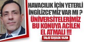 ÜNİVERSİTELERİMİZ  BU KONUYA ACİLEN EL ATMALI !!!