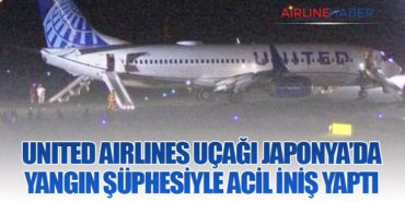 United Airlines Uçağı Japonya’da Yangın Şüphesiyle Acil İniş Yaptı 1 Haberler United Airlines United Airlines Uçağı Japonya’da Yangın Şüphesiyle Acil İniş Yaptı