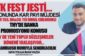 THY’DE BANKA PROMOSYONU KONUSU