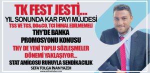 THY’DE BANKA PROMOSYONU KONUSU