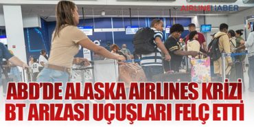 ABD’de Alaska Airlines Krizi: BT Arızası Uçuşları Felç Etti