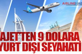 AJet’ten 9 Dolara Yurt Dışı Seyahati