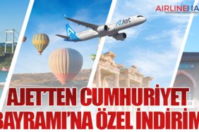 AJet’ten Cumhuriyet Bayramı’na Özel İndirim