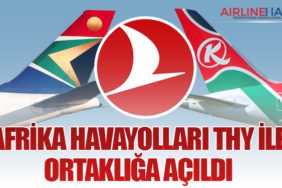 Afrika Havayolları Türk Hava Yolları ile Ortaklığa Açıldı