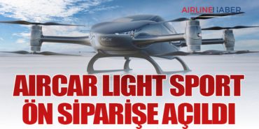 AirCar Light Sport Ön Siparişe Açıldı
