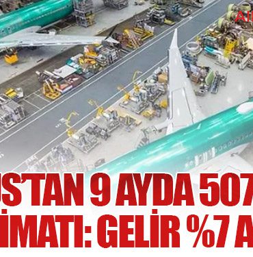 Airbus’tan 9 Ayda 507 Uçak Teslimatı: Gelir %7 Arttı 4 Haberler Airbus’tan 9 Ayda 507 Uçak Teslimatı: Gelir %7 Arttı
