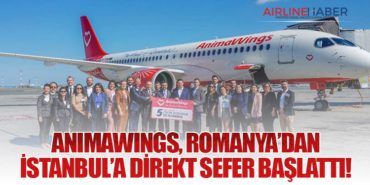 AnimaWings’ten İstanbul’a Beş Şehirden Direkt Uçuş