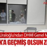 Bakan Uraloğlu’ndan DHMİ Genel Müdürü Çakmak’a Geçmiş Olsun Ziyareti! 14 Haberler Ercan Bakan Uraloğlu’ndan DHMİ Genel Müdürü Çakmak’a Geçmiş Olsun Ziyareti!