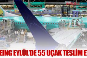 Boeing Eylül’de 55 Uçak Teslim Etti