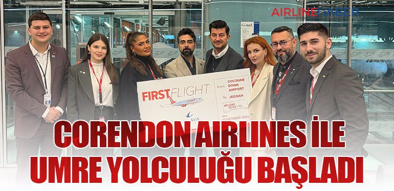 Corendon Airlines ile Umre yolculuğu başladı 