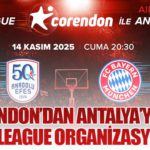 Corendon’dan Antalya’ya Dev EuroLeague Organizasyonu! 11 Corendon Corendon’dan Antalya’ya Dev EuroLeague Organizasyonu!