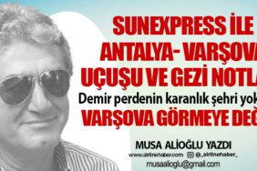 SunExpress ile Antalya-Varşova Uçuşu ve Gezi Notları. Demir perdenin karanlık şehri yok artık Varşova görmeye değer!