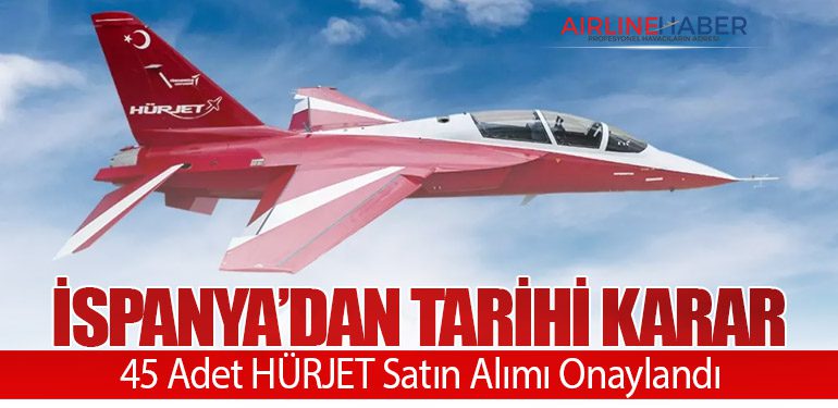 İspanya’dan Tarihi Karar: 45 Adet HÜRJET Satın Alımı Onaylandı