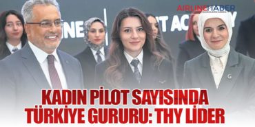 Kadın Pilot Sayısında Türkiye Gururu: THY Lider