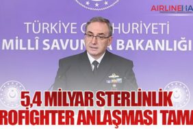 Milli Savunma Bakanlığı: 5,4 Milyar Sterlinlik Eurofighter Anlaşması Tamam