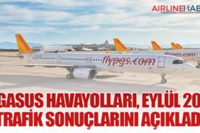 Pegasus Havayolları, Eylül 2025 Trafik Sonuçlarını Açıkladı