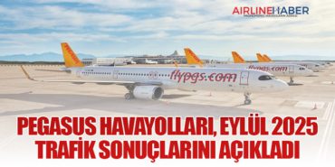 Pegasus Havayolları, Eylül 2025 Trafik Sonuçlarını Açıkladı