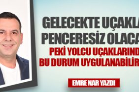 Gelecekte Uçaklar Penceresiz Olacak!