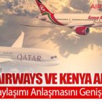 Qatar Airways ve Kenya Airways Kod Paylaşımı Anlaşmasını Genişletiyor 14 Köşe Yazıları Qatar Airways ve Kenya Airways Kod Paylaşımı Anlaşmasını Genişletiyor