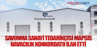 Savunma Sanayi Tedarikçisi Mapsis Havacılık Konkordato İlan Etti