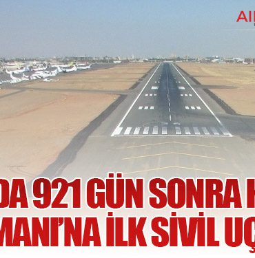Sudan’da 921 Gün Sonra Hartum Havalimanı’na İlk Sivil Uçak İndi 13 Haberler Şam Sudan’da 921 Gün Sonra Hartum Havalimanı’na İlk Sivil Uçak İndi
