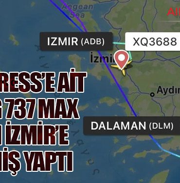 SunExpress’e Ait Boeing 737 MAX Uçağı İzmir’e Acil İniş Yaptı 4 Haberler Pegasus SunExpress
