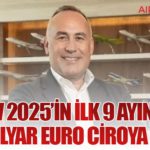 TAV Havalimanları 2025’in İlk 9 Ayında 1,39 Milyar Euro Ciroya Ulaştı 6 Haberler Tusaş TAV Havalimanları 2025’in İlk 9 Ayında 1,39 Milyar Euro Ciroya Ulaştı