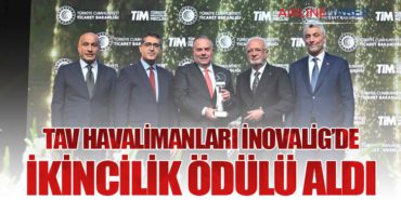 TAV Havalimanları İnovaLİG’de İkincilik Ödülü Aldı