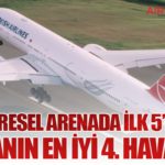 THY, Küresel Arenada İlk 5’e Girdi: “Dünyanın En İyi 4. Havayolu”