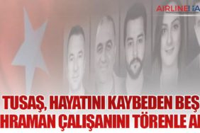 TUSAŞ, Hayatını Kaybeden Beş Kahraman Çalışanını Törenle Andı