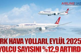 Türk Hava Yolları, Eylül 2025’te Yolcu Sayısını %12,9 Artırdı