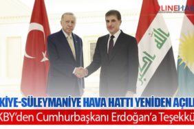 Türkiye-Süleymaniye Hava Hattı Yeniden Açılıyor: IKBY’den Cumhurbaşkanı Erdoğan’a Teşekkür