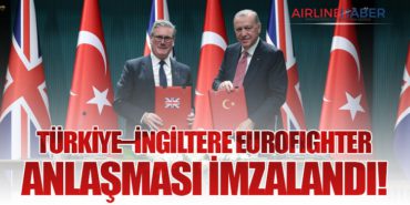 Türkiye, 44 Eurofighter Typhoon Savaş Uçağı Alımı İçin Anlaşma İmzaladı