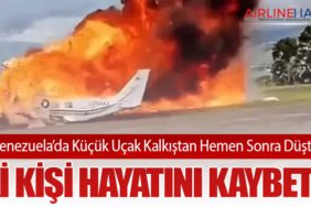 Venezuela’da Küçük Uçak Kalkıştan Hemen Sonra Düştü: İki Kişi Hayatını Kaybetti