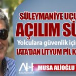 Süleymaniye uçuşları ve açılım süreci. Yolculara güvenlik için yedi öneri IATA’dan Lityum pil kampanyası 17 Haberler Süleymaniye uçuşları ve açılım süreci. Yolculara güvenlik için yedi öneri IATA’dan Lityum pil kampanyası