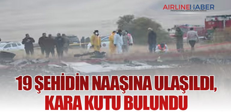 19 Şehidin Naaşına Ulaşıldı, Kara Kutu Bulundu