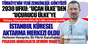 2030 Ufku: “Uçan Ülke”den “Uçurucu Ülke”ye. Türkiye, Dünya havacılıkta ilk 5 ülke arasına girebilir